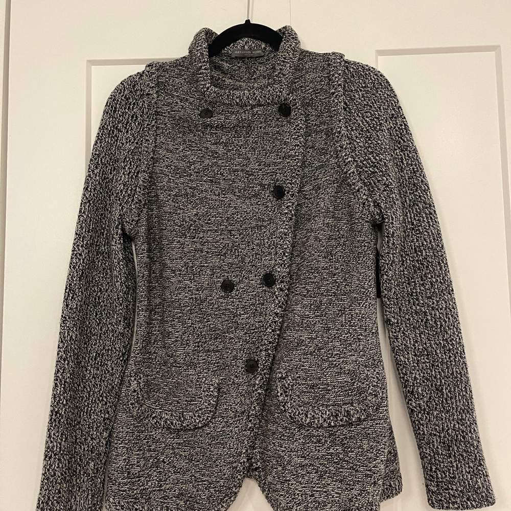 ALEXANDER MCQUEEN Peplum Jacket NWT Wool and Cashmere Knit